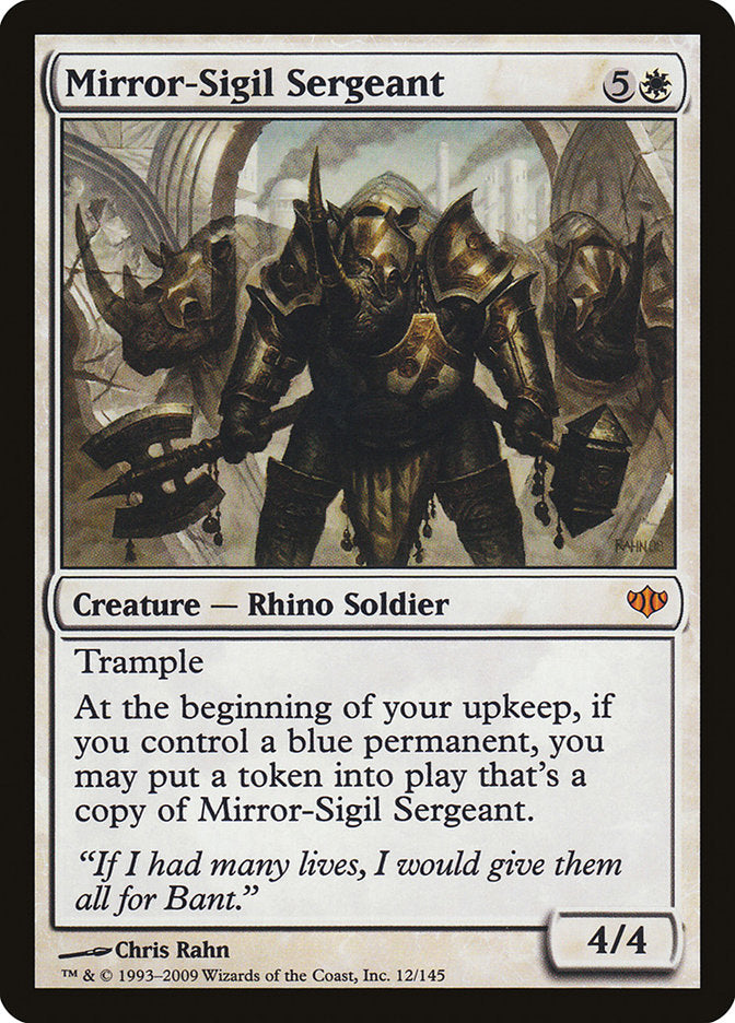 Mirror-Sigil Sergeant [Conflux] | The Gaming-Verse