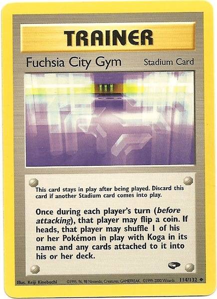 Fuchsia City Gym (114/132) [Gym Challenge Unlimited] | The Gaming-Verse