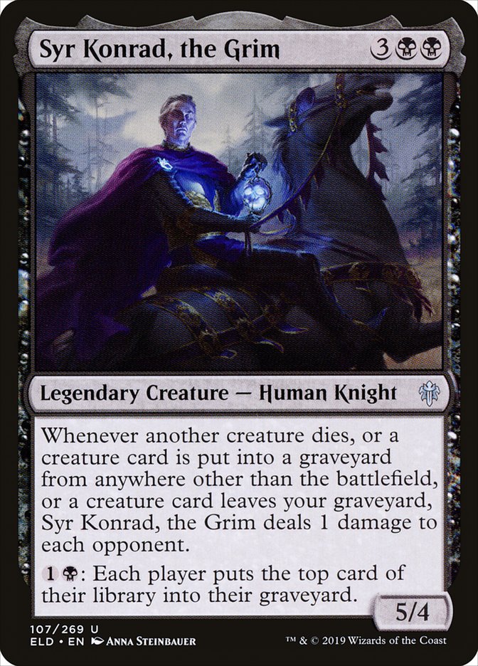 Syr Konrad, the Grim [Throne of Eldraine] | The Gaming-Verse