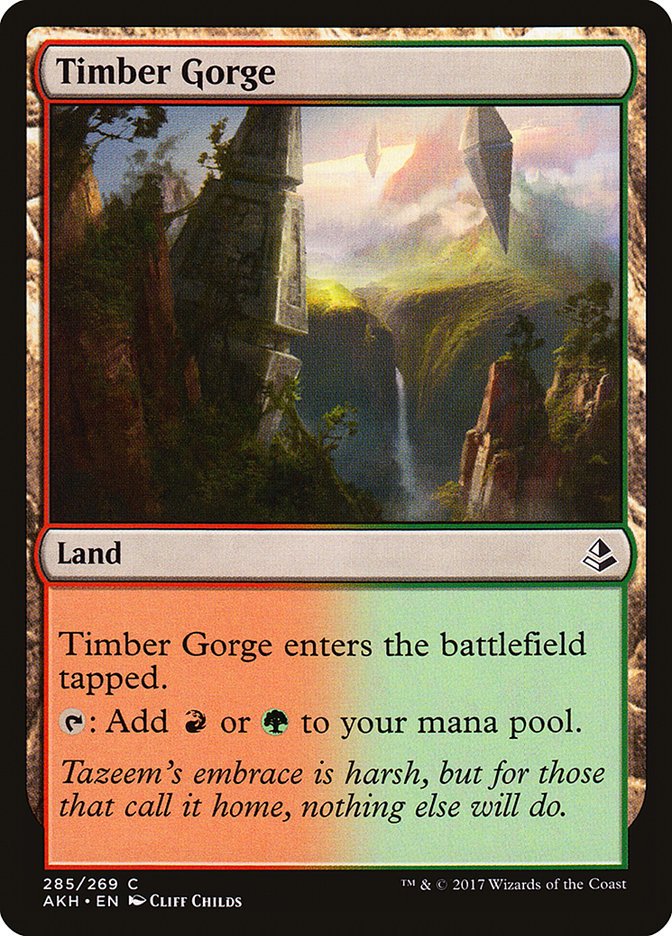 Timber Gorge [Amonkhet] | The Gaming-Verse