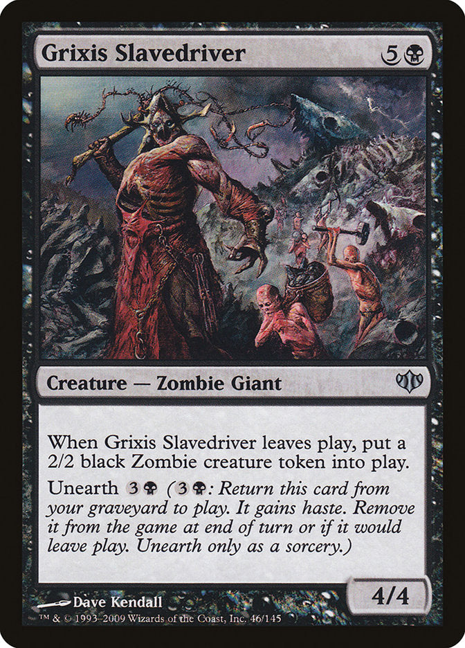 Grixis Slavedriver [Conflux] | The Gaming-Verse