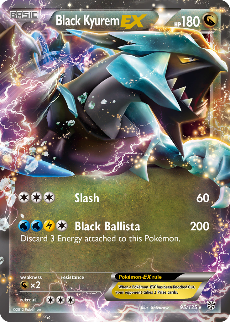 Black Kyurem EX (95/135) [Black & White: Plasma Storm] | The Gaming-Verse