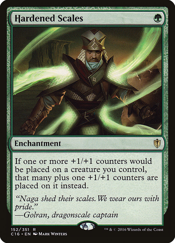 Hardened Scales [Commander 2016] | The Gaming-Verse