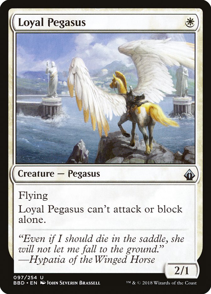 Loyal Pegasus [Battlebond] | The Gaming-Verse