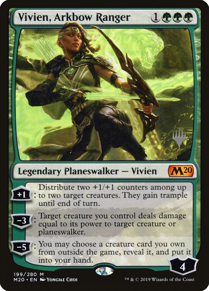 Vivien, Arkbow Ranger (Promo Pack) [Core Set 2020 Promos] | The Gaming-Verse