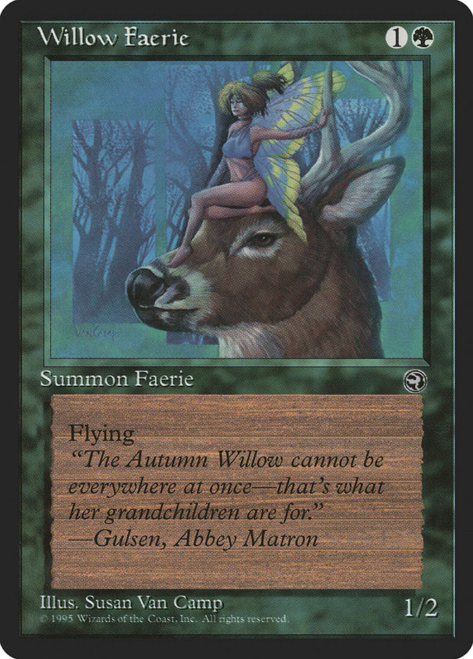 Willow Faerie (Gulsen Flavor Text) [Homelands] | The Gaming-Verse