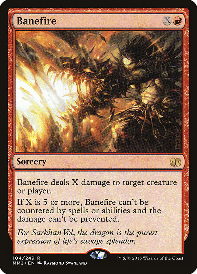 Banefire [Modern Masters 2015] | The Gaming-Verse