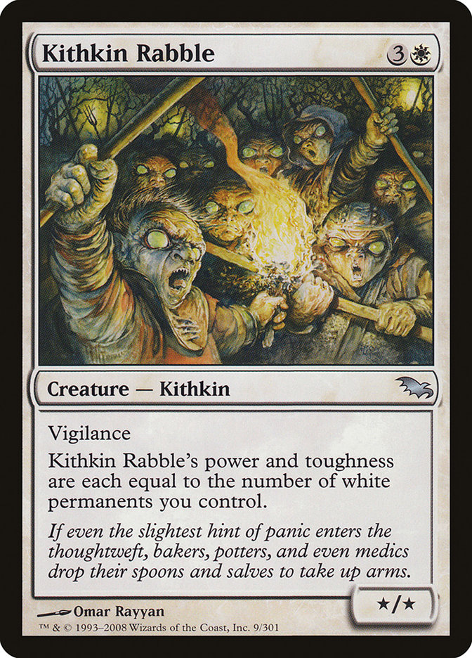 Kithkin Rabble [Shadowmoor] | The Gaming-Verse