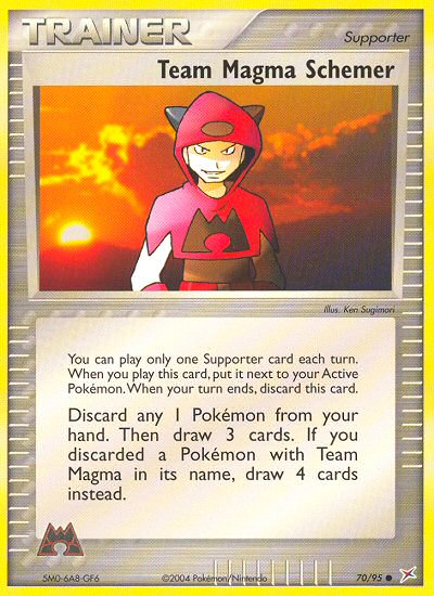 Team Magma Schemer (70/95) [EX: Team Magma vs Team Aqua] | The Gaming-Verse