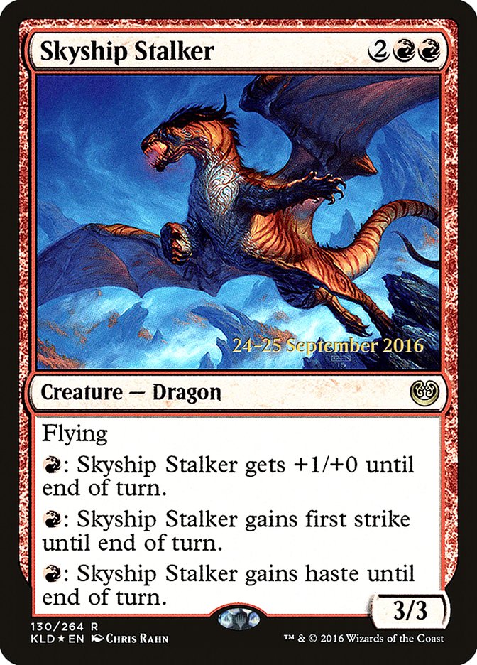 Skyship Stalker  (Prerelease) [Kaladesh Prerelease Promos] | The Gaming-Verse