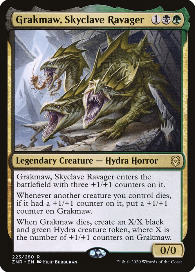 Grakmaw, Skyclave Ravager (Promo Pack) [Zendikar Rising Promos] | The Gaming-Verse