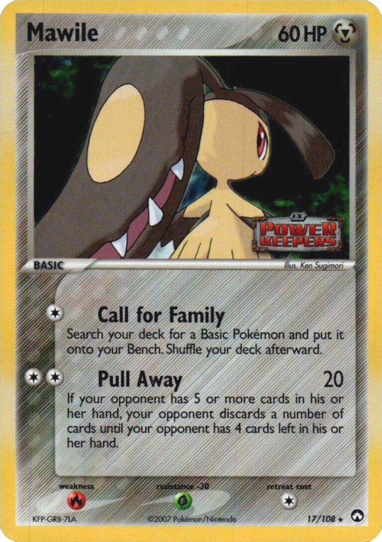 Mawile (17/108) (Stamped) [EX: Power Keepers] | The Gaming-Verse