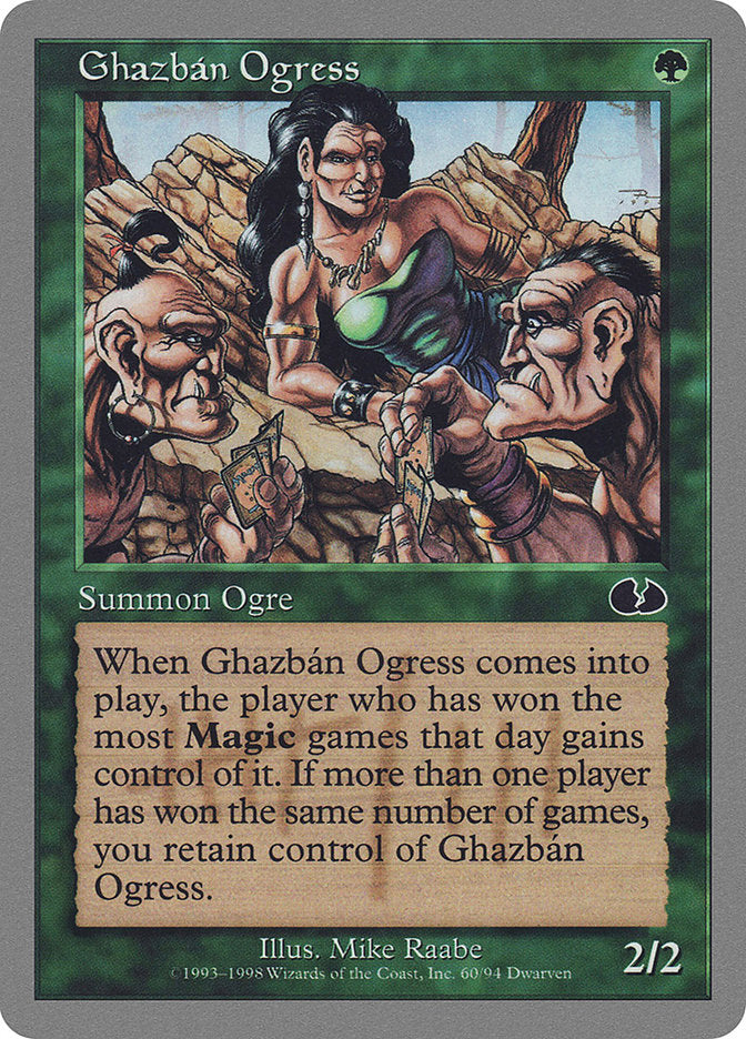 Ghazbán Ogress [Unglued] | The Gaming-Verse