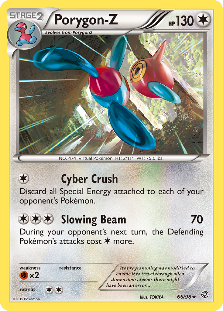 Porygon-Z (66/98) [XY: Ancient Origins] | The Gaming-Verse