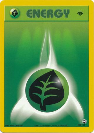 Grass Energy (108/111) [Neo Genesis Unlimited] | The Gaming-Verse