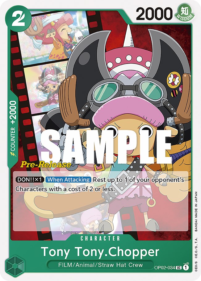 Tony Tony.Chopper [Paramount War Pre-Release Cards] | The Gaming-Verse