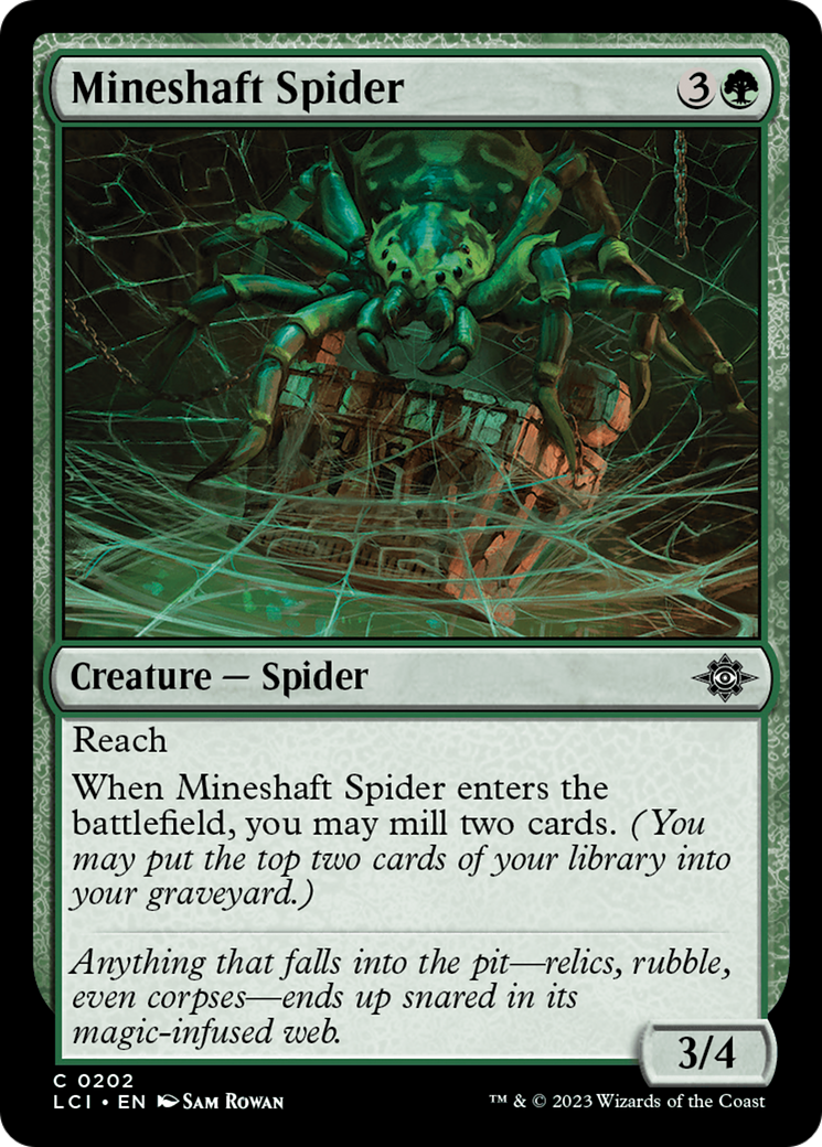 Mineshaft Spider [The Lost Caverns of Ixalan] | The Gaming-Verse