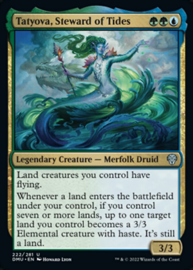 Tatyova, Steward of Tides [Dominaria United] | The Gaming-Verse