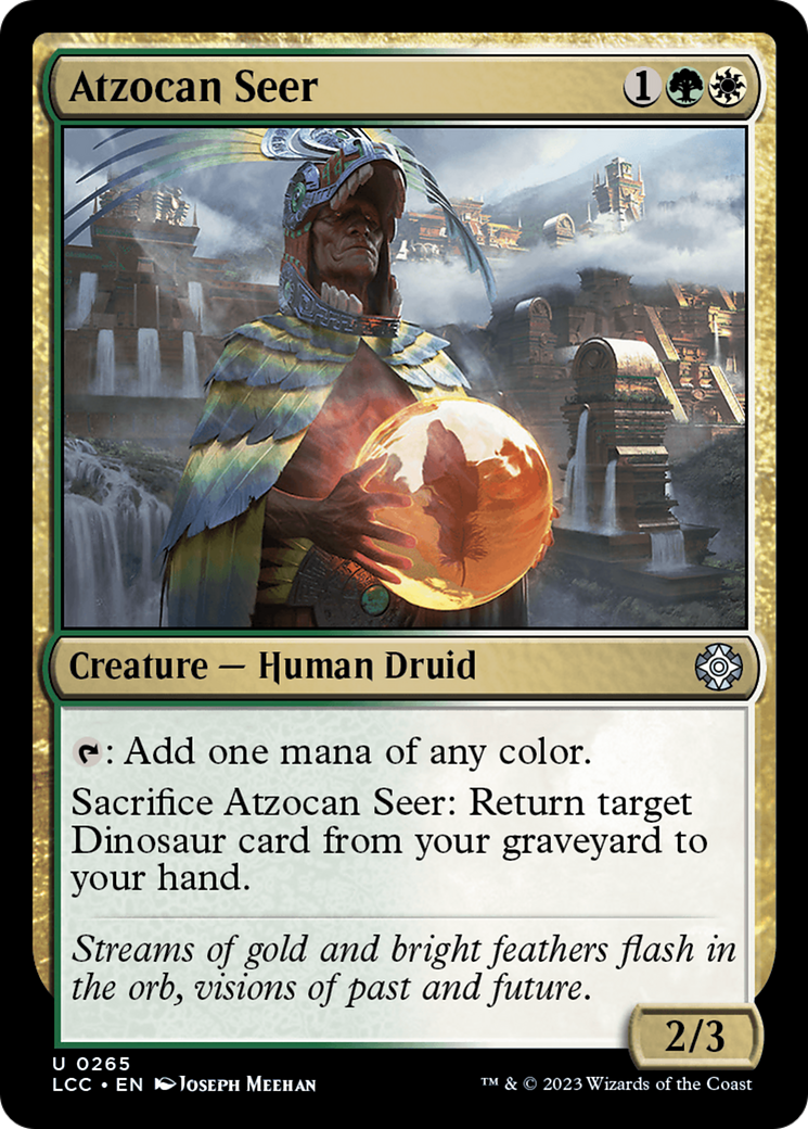 Atzocan Seer [The Lost Caverns of Ixalan Commander] | The Gaming-Verse