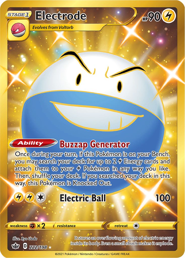 Electrode (222/198) [Sword & Shield: Chilling Reign] | The Gaming-Verse