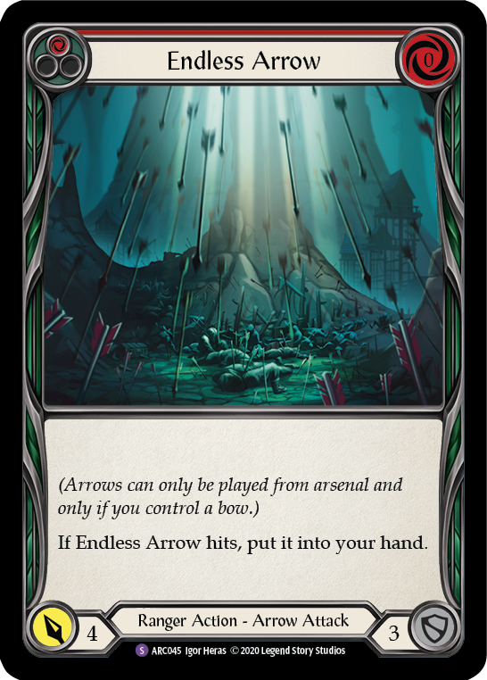 Endless Arrow [ARC045] Unlimited Rainbow Foil | The Gaming-Verse