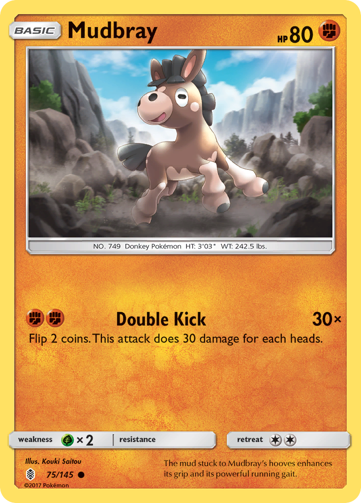 Mudbray (75/145) [Sun & Moon: Guardians Rising] | The Gaming-Verse