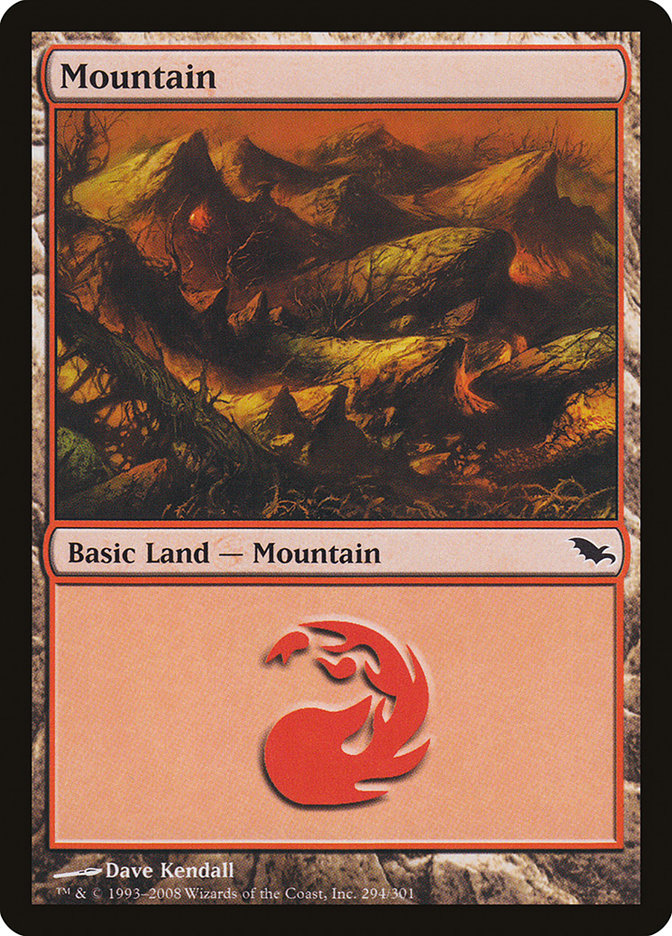 Mountain (294) [Shadowmoor] | The Gaming-Verse