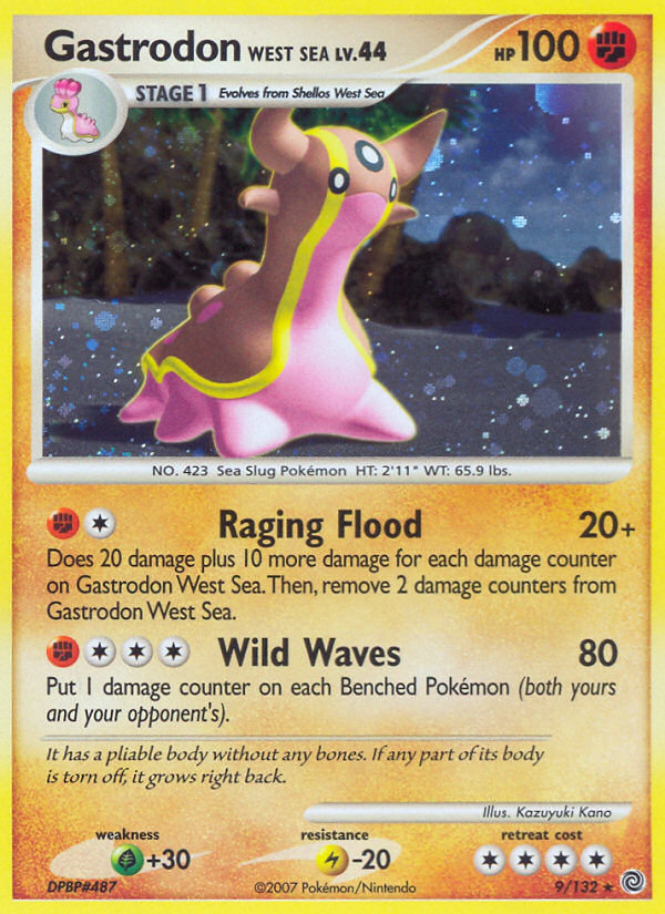 Gastrodon West Sea (9/132) [Diamond & Pearl: Secret Wonders] | The Gaming-Verse