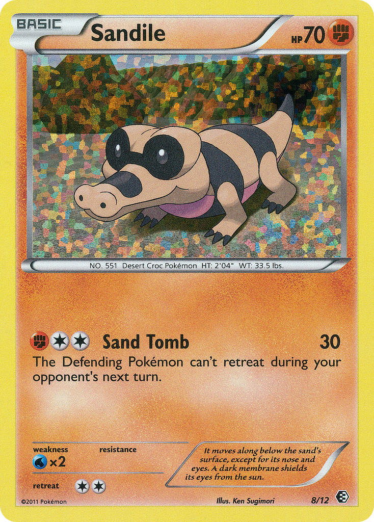 Sandile (8/12) [McDonald's Promos: 2011 Collection] | The Gaming-Verse