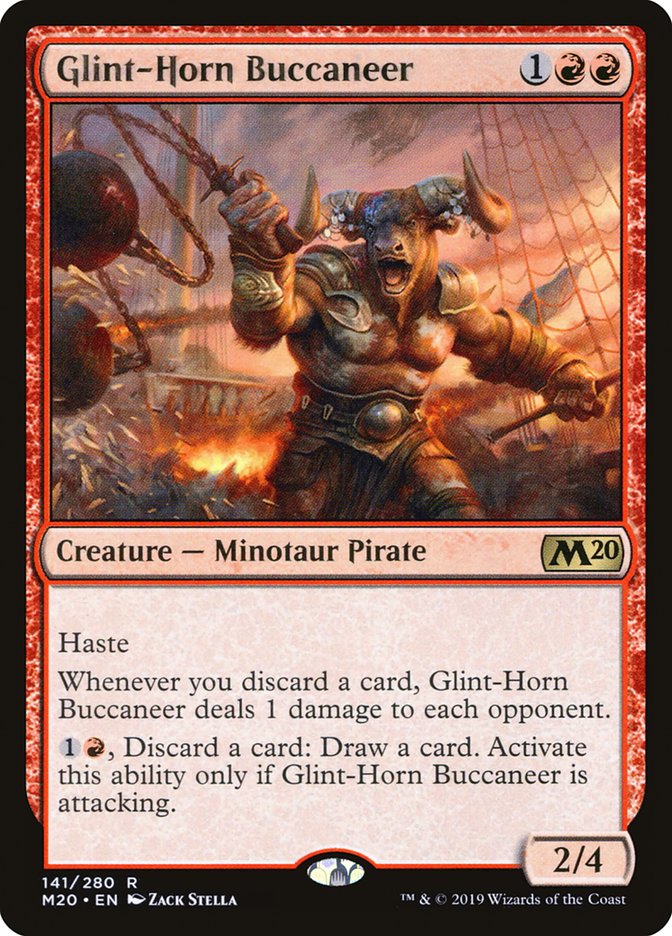 Glint-Horn Buccaneer [Core Set 2020] | The Gaming-Verse