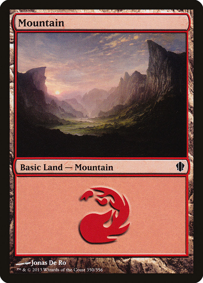 Mountain (350) [Commander 2013] | The Gaming-Verse