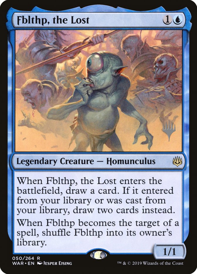 Fblthp, the Lost (Promo Pack) [War of the Spark Promos] | The Gaming-Verse