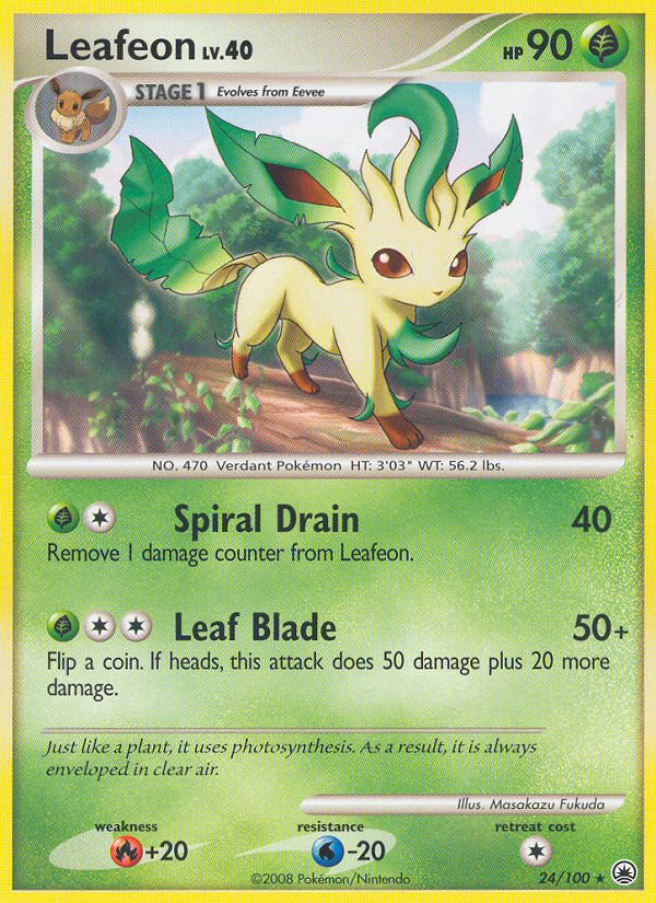 Leafeon (24/100) [Diamond & Pearl: Majestic Dawn] | The Gaming-Verse