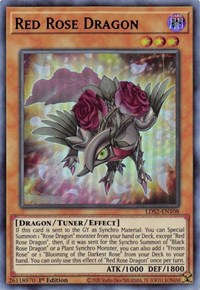 Red Rose Dragon (Purple) [LDS2-EN108] Ultra Rare | The Gaming-Verse