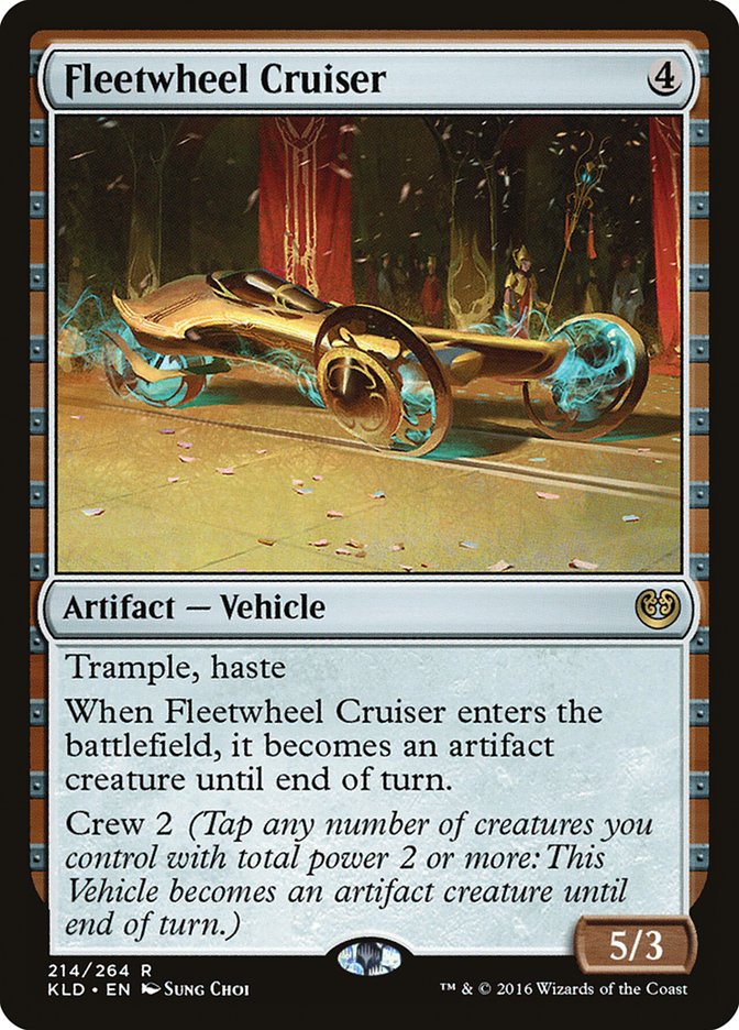 Fleetwheel Cruiser [Kaladesh] | The Gaming-Verse