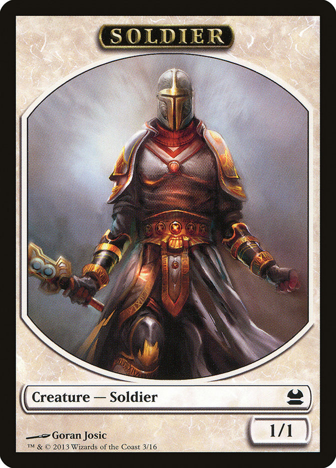 Soldier [Modern Masters Tokens] | The Gaming-Verse