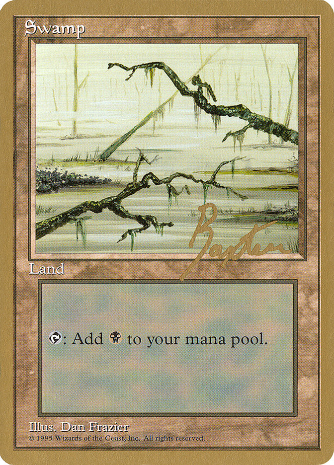 Swamp (gb371) (George Baxter) [Pro Tour Collector Set] | The Gaming-Verse