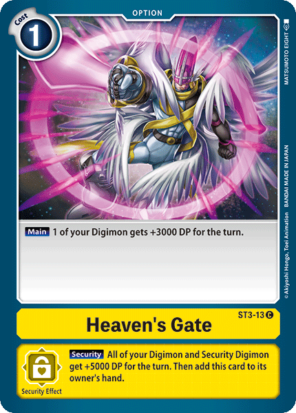 Heaven's Gate [ST3-13] [Starter Deck: Heaven's Yellow] | The Gaming-Verse