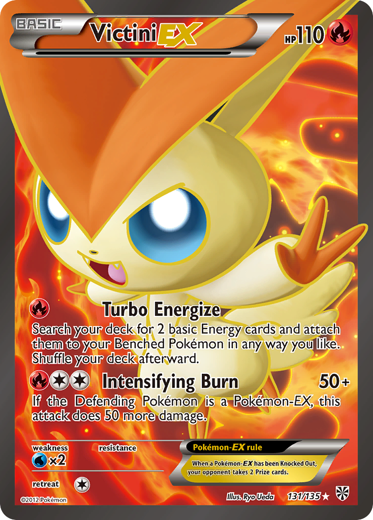 Victini EX (131/135) [Black & White: Plasma Storm] | The Gaming-Verse