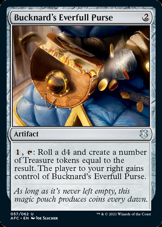 Bucknard's Everfull Purse [Dungeons & Dragons: Adventures in the Forgotten Realms Commander] | The Gaming-Verse