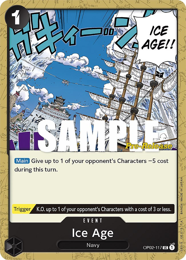 Ice Age [Paramount War Pre-Release Cards] | The Gaming-Verse