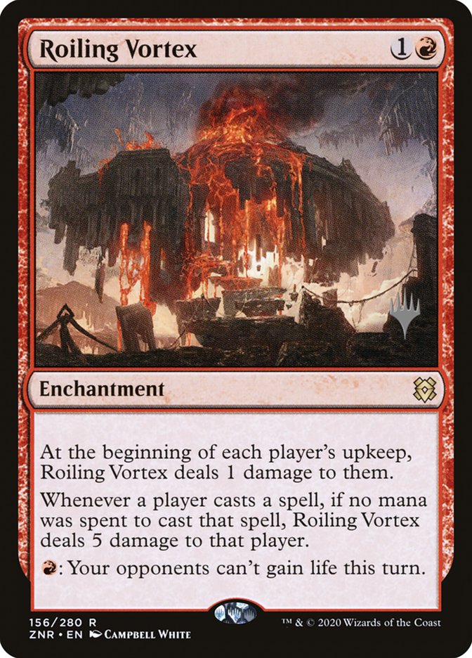 Roiling Vortex (Promo Pack) [Zendikar Rising Promos] | The Gaming-Verse