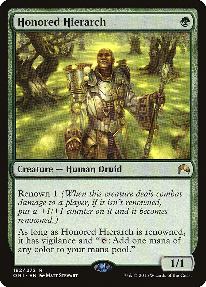 Honored Hierarch [Magic Origins] | The Gaming-Verse