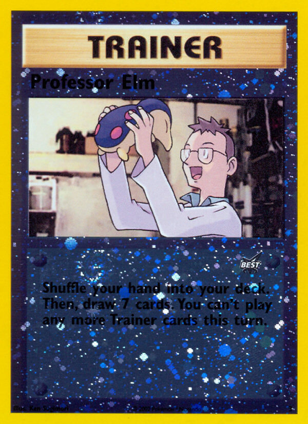 Professor Elm (3) [Best of Promos] | The Gaming-Verse