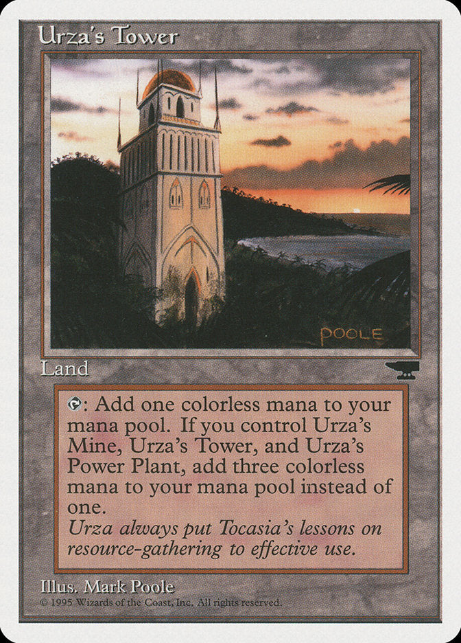 Urza's Tower (Sunset) [Chronicles] | The Gaming-Verse