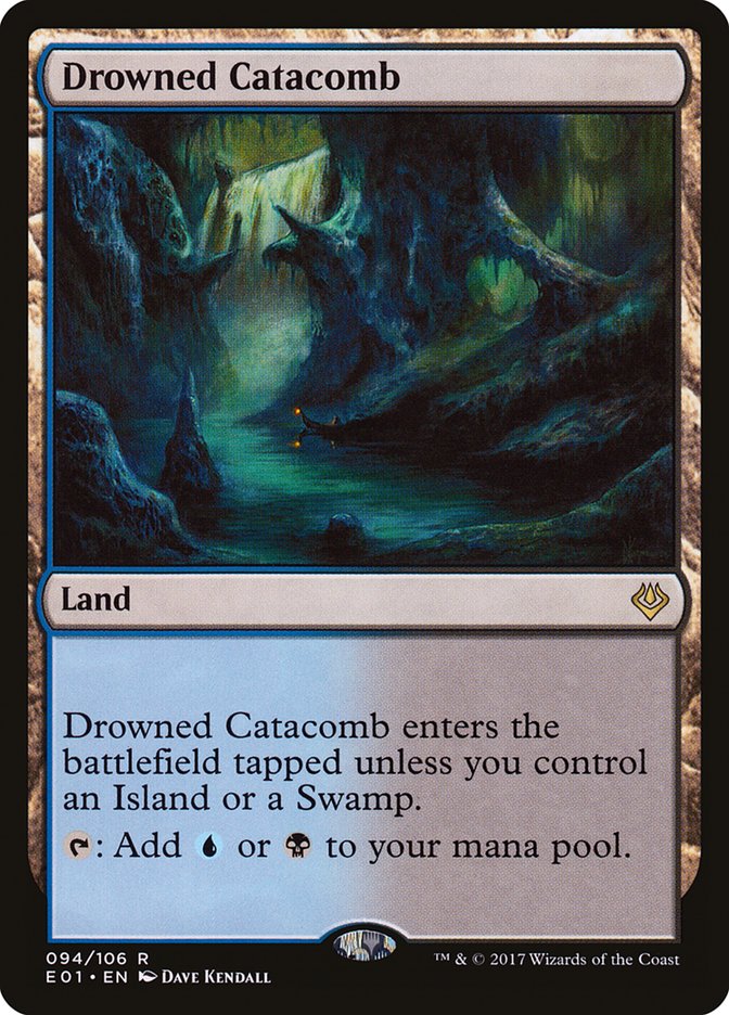 Drowned Catacomb [Archenemy: Nicol Bolas] | The Gaming-Verse