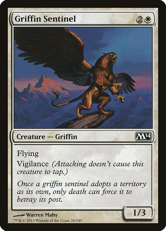 Griffin Sentinel [Magic 2014] | The Gaming-Verse