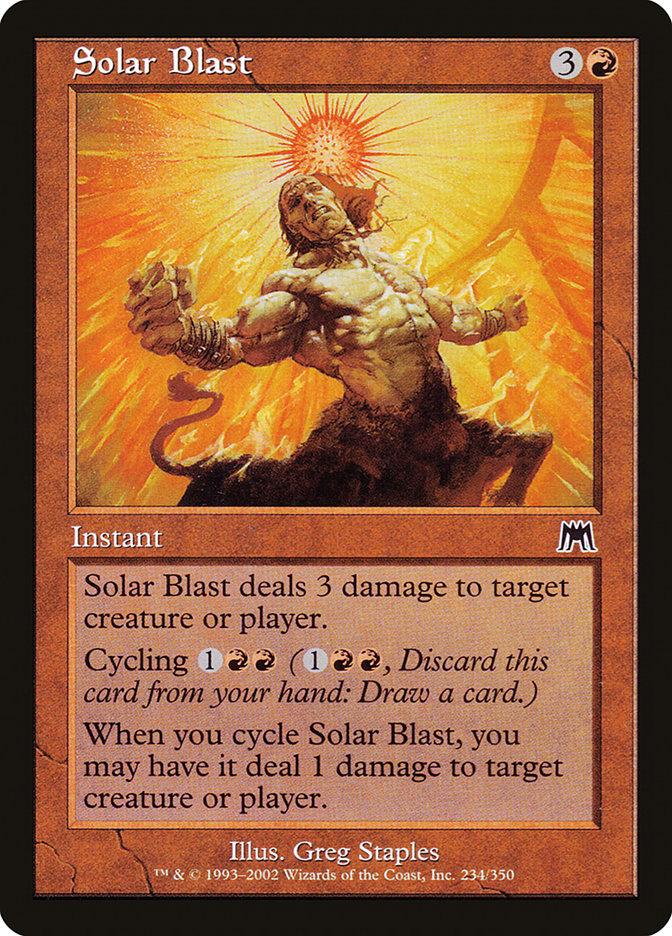 Solar Blast [Onslaught] | The Gaming-Verse