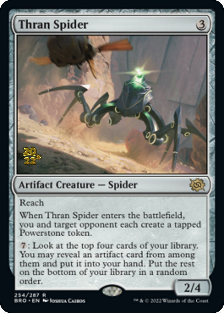 Thran Spider [The Brothers' War: Prerelease Promos] | The Gaming-Verse