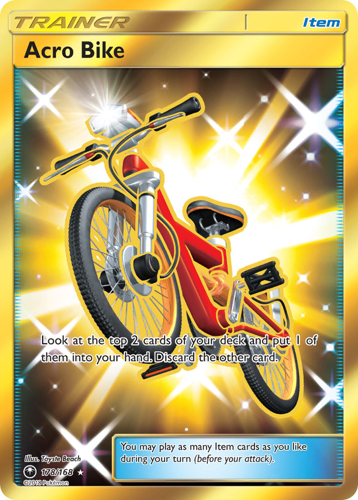 Acro Bike (178/168) [Sun & Moon: Celestial Storm] | The Gaming-Verse